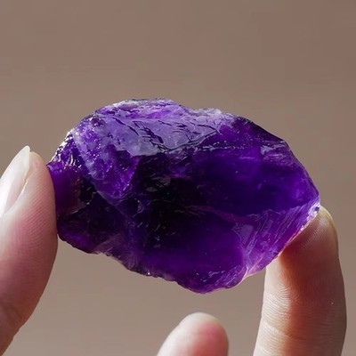 Natürlicher Amethyst Roh Energie Edelstein Heilung Kristall Mineral Quarz Reiki Dekor