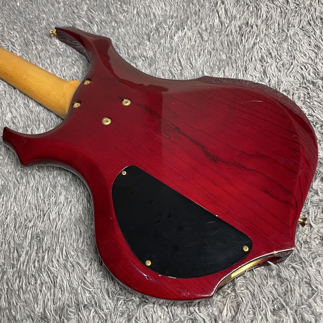 Edwards E-FR-95B Red Forest Bass type Electric Bass Guitar