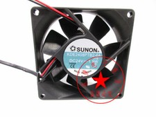 SUNON KDE2408PTB2-6A DC24V 1.9W 8CM 2-wire cooling fan