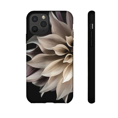 Tough Case For iPhone, Samsung Galaxy, Pixel, Cream Dahlia Flower Print - 第 100/223 張圖片