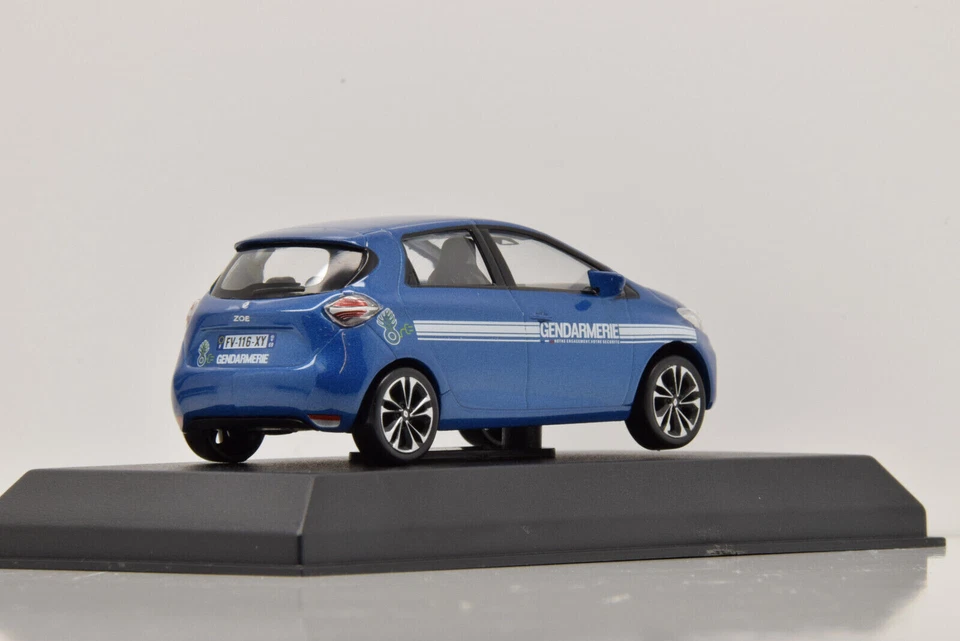 Renault Zoe Gendarmerie 2021 Norev 517565 1:43 No Police Metal Die Cast - Image 2 of 4