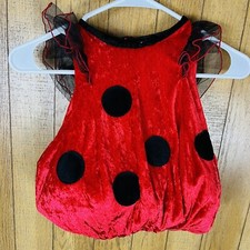 Lady Bug Costume Dress Up for Toddlers 1-2 Years Old