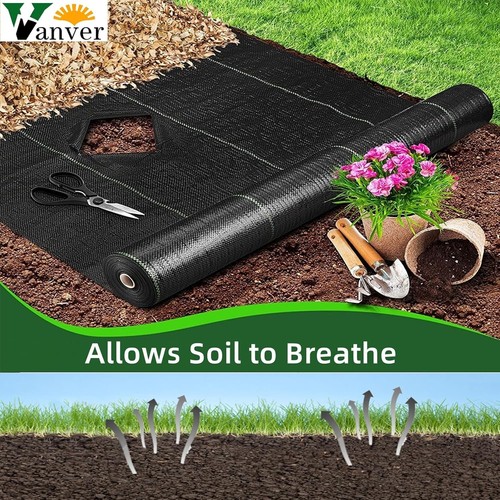 Multi-Purpose 4ft x 300ft Weed Prevention Fabric - Ideal for Gardens and Paths - Picture 4 of 11