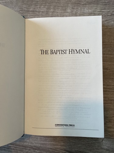 The Baptist Hymnal Turquoise 1991 Convention Press Nashville,TN First Printing - Picture 9 of 11