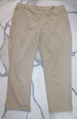 Figs Pro Scrub Pants Elastic Waist Snap Button Close Pockets XXL