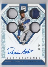 2019 Panini Chronicles Rookie Cornerstones Autograph Relics Crystal Dennis
