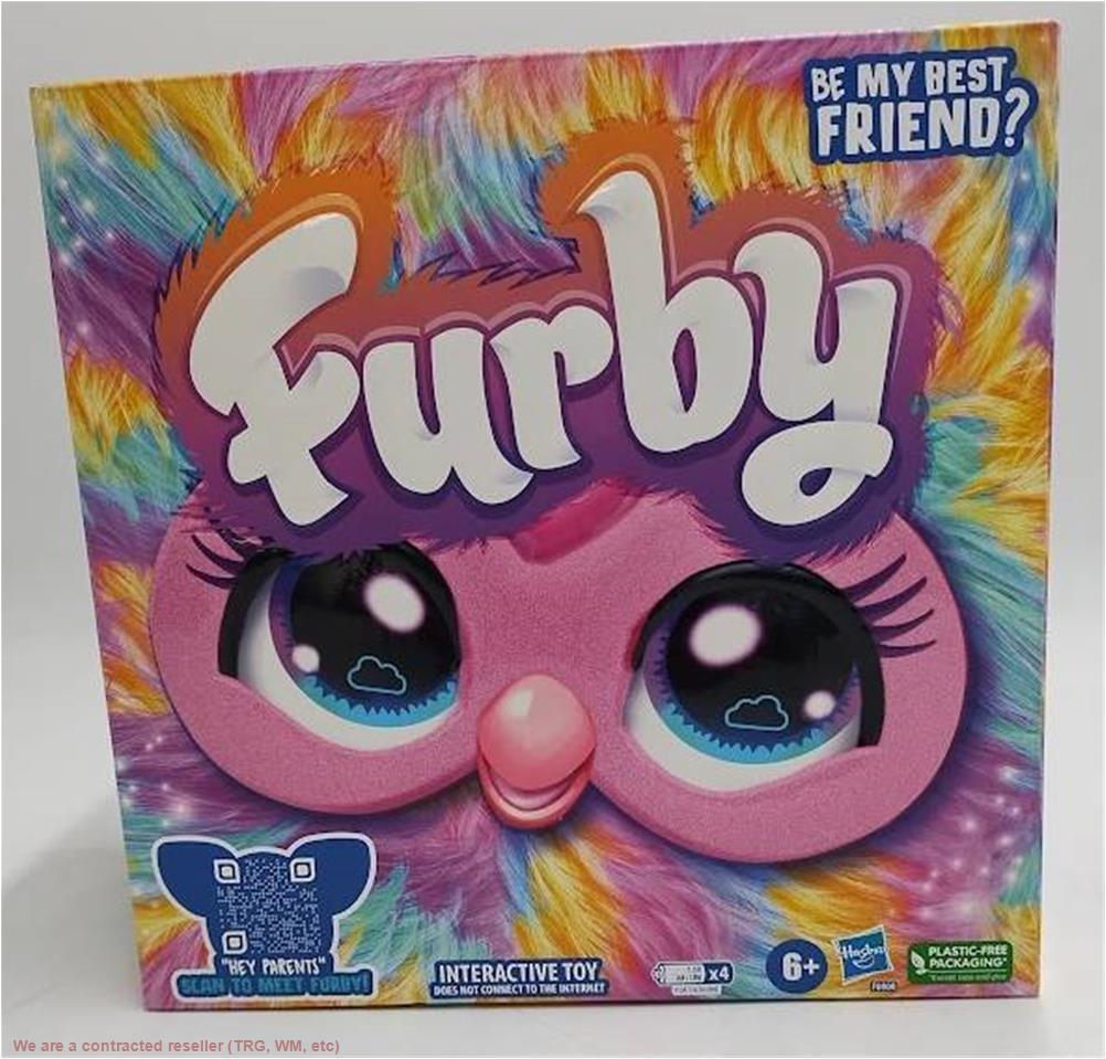 Furby Tie-Dye: Интерактивная фигурка животного, 9 штук, возраст от 6 лет. - ПОДРОБНЕЕ