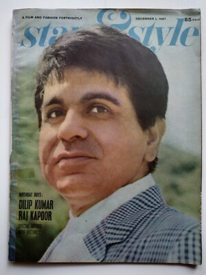 Star & Style - 1967 Bollywood magazine English India  featuring Dilip Kumar
