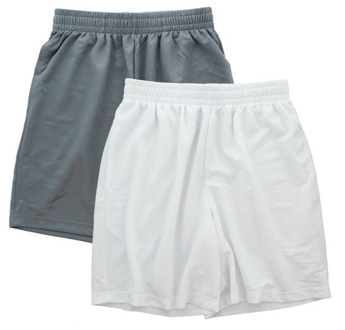 Men's Gym Basketball Shorts Athletic Workout Active Mesh Short with 2 Pockets - Picture 49 of 69