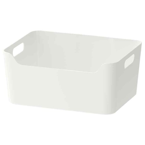 IKEA VARIERA Box Kitchen Storage Organiser Stackable Multiuse 34x24 cm White eBay
