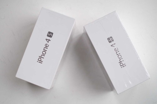 π± Apple iPhone 4S 8/16/32GB - Unlocked Black white Grade A IOS6 IOS9 sealed π± - Afbeelding 2 van 6