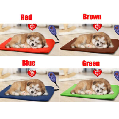 Pet Cat Dog Puppy Waterproof Electric Heating Pad Heater Warmer Mat Bed  Blanket