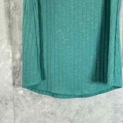 売れ筋商品|||ニューヨークコレクション カットソー トップス レディース Petite Size Sleeveless Ribbed Top with Triple Rings Teal NY Collection Women's Petite Teal V-Neck Triple-Ring