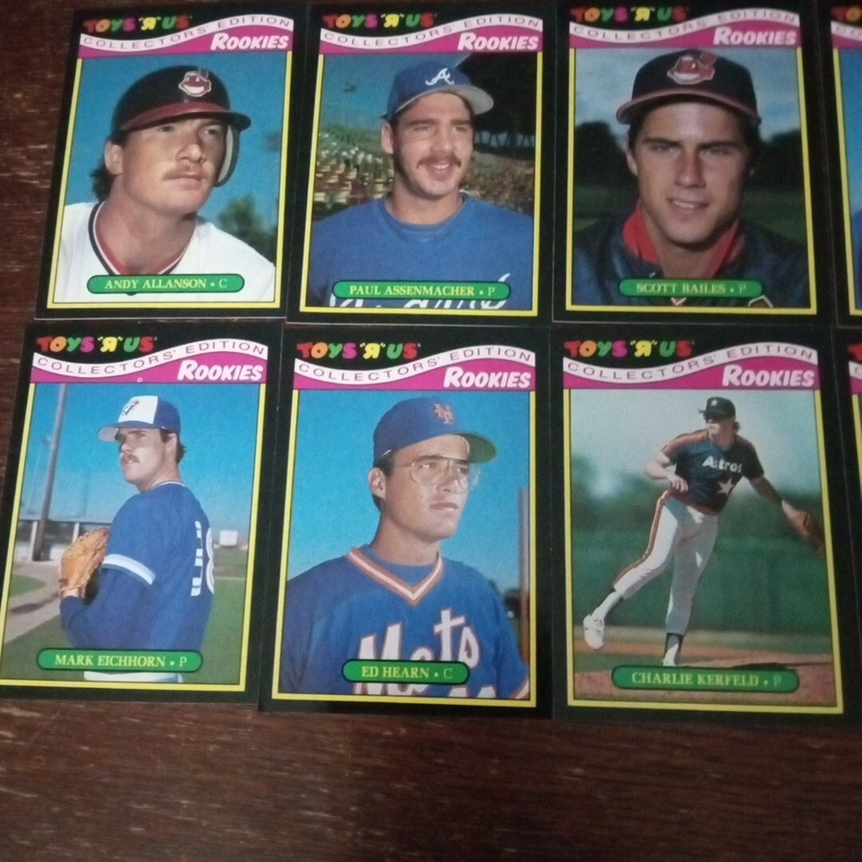 1987 TOPPS Toys "R" Us BASEBALL ROOKIES 33 CARD SET eBay