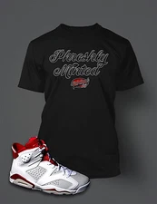 Phreshly Minted Graphic Sneaker Tee Shirt Match J6 ALTERNATE Pro Club Shaka T