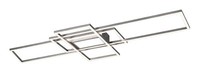 Trio Leuchten Irvine Led-Deckenleuchte Deckenlampe Metall Nickel Dimmbar
