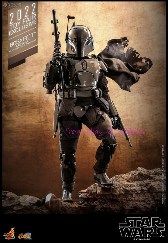 Perfect Hot Toys Cms011 1/6 Boba Fett (Arena Suit) Action Figure