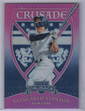 2018 Panini Crusade Pink #2 Giancarlo Stanton /25 - NM-MT