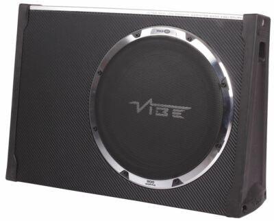 Vibe Black Air 12'' Passive Radiator Slimline Subwoofer Enclosure BLACKAIRT12S-V6