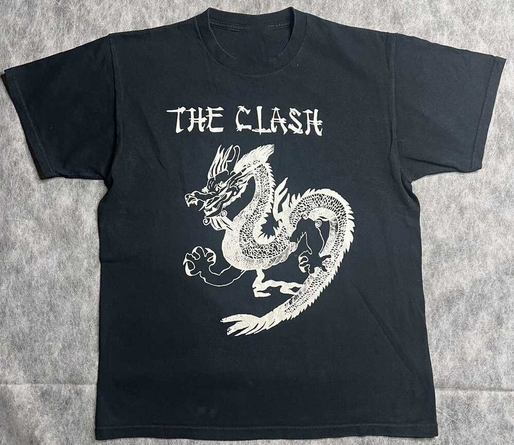 Vintage The Clash Band T-Shirt Cotton Unisex Tee Size S-4XL BO1745