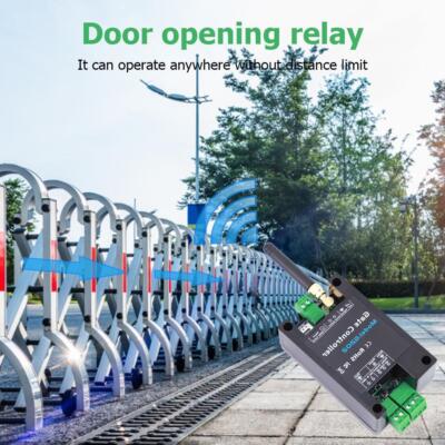 #DE 2G Wireless Door Access Remote Control GSM Gate Door Opener Relay Switches