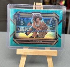 2023 Panini Prizm WWE Teal Prizm /49 Fallon Henley #22