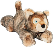 Lobo Wolf Pup Plush Dog Toy for All Breeds - Soft & Cuddly Fun!