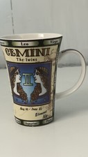 Gemini    The Twins " l Zodiac Tall Ceramic Latte/Coffee Mug by Mugs Actually