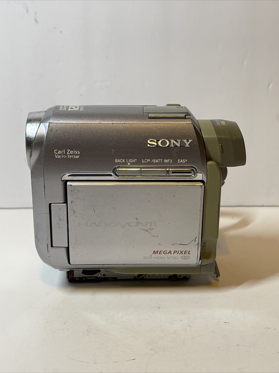 Sony DCR-HC40 Handycam Camcorder + Tape TESTED READ DESCRIPTION