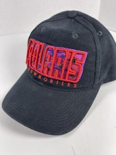 Vintage black Polaris snapback snowmobiles Winter Transportation Not For XL Head