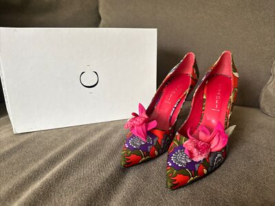 Casadei Stiletto Floral  Maui  Heels Size 10