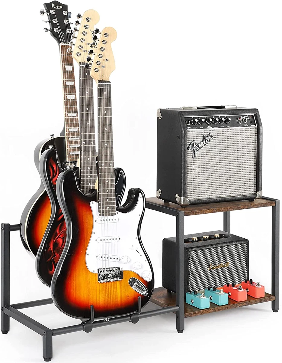 Miniature Multi-Guitar Display Stand – Holds 6 Mini Guitars