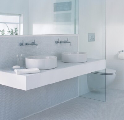 Ideal Standard weiß Gefäßbecken 400 mm E000601 40 cm Aufsatz Waschbecken