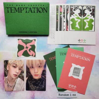 TXT SOOBIN The Name Chapter: TEMPTATION Photo card TOMORROW X