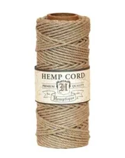 1.8mm 30m Hemp Cord Spool Jewelry Making Macrame Crochet Crafting Gift Wrapping