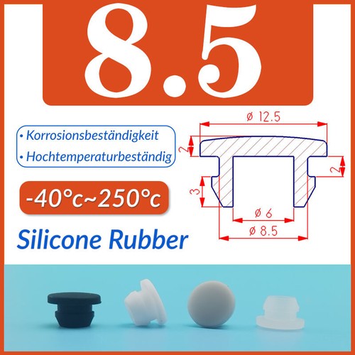 2.5mm-60.6mm Silicone Rubber Grommet Plug Bungs Cable Wiring Protect Bushes - Picture 21 of 63