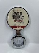 Wild Turkey Bourbon Cola Font 82mm Decal Premix Keg Kegerator Beer Tap badge