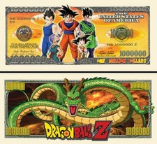 Dragonballz Million Dollar Bill (25 Bills)