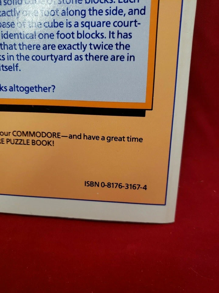 The Commodore Puzzle Book: Basic Brainteasers by Gordon Lee (English) 1983 - Image 4 of 4