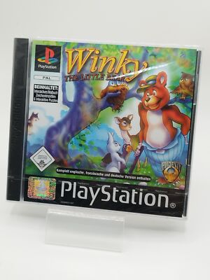 Winky The Little Bear Playstation 1 PS1 sealed *neu*