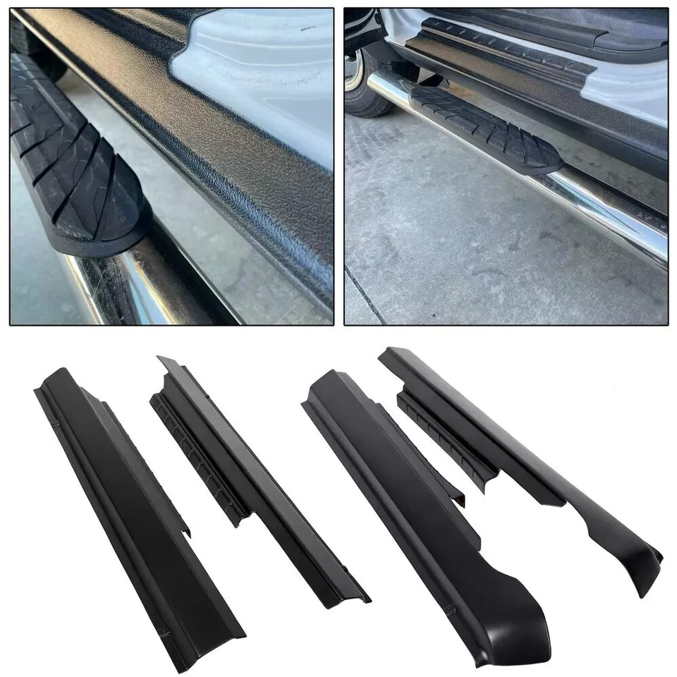 Cubierta de placa de umbral de panel basculante 14064 para Dodge Ram 2009-2018 doble cabina Foto 2 de 4