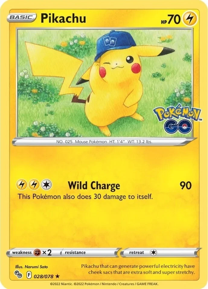 ピカチュウ R[s10b 028/071] 「Pokemon GO」PSA10 Pikachu 028/071 S10b: Pokémon GO for sale | eBay
