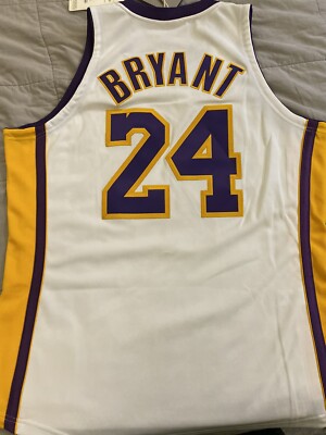 100% AUTHENTIC RARE Kobe Bryant 09-10 Lakers M&N NBA FINALS Jersey