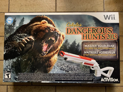 Wii Cabela's Dangerous Hunts 2013 Unopened Sealed