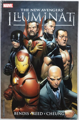 THE NEW AVENGERS ILLUMINATI GRAPHIC NOVEL TPB MARVEL COMIC BOOK