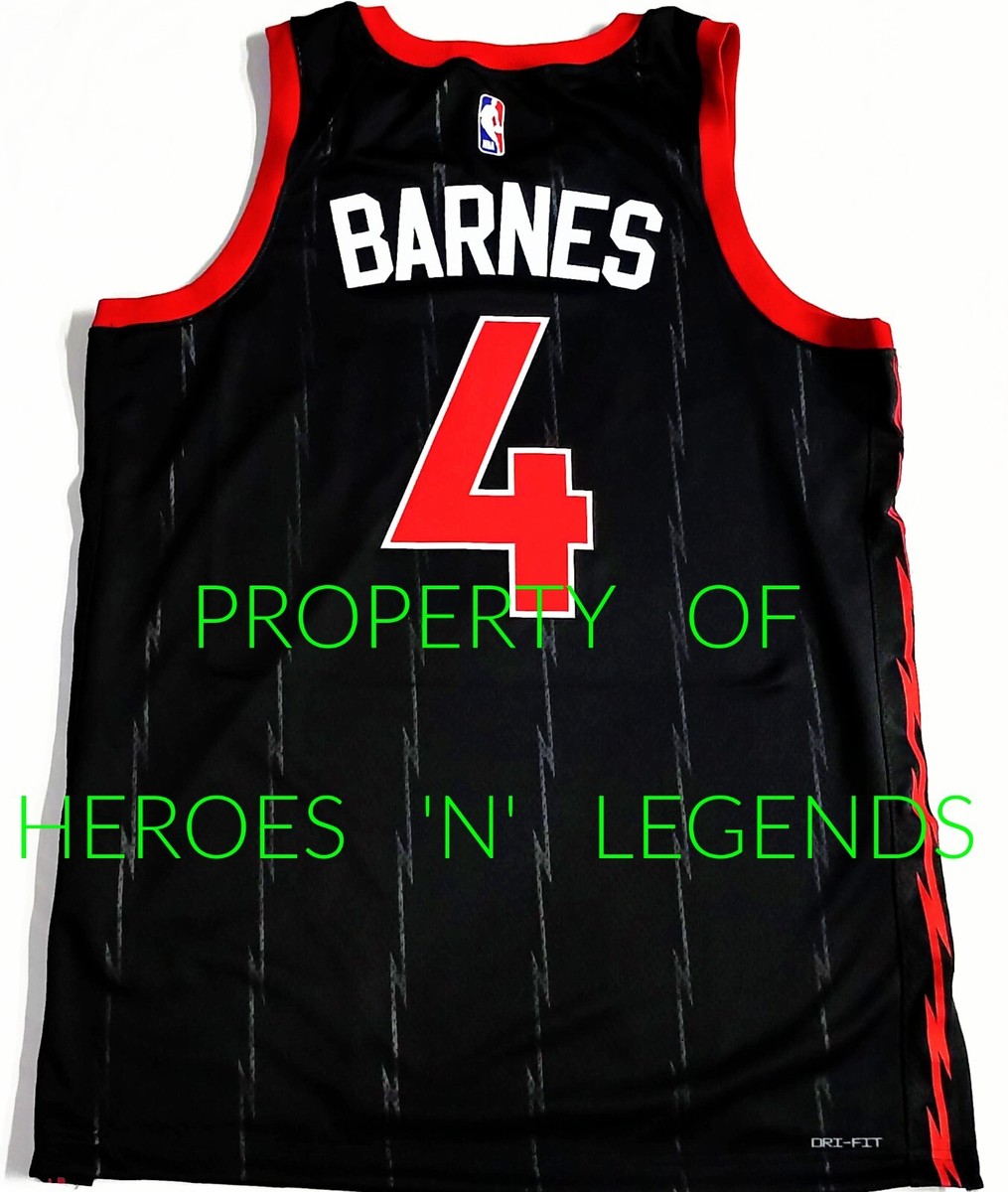 NBA RAPTORS 4 BARNES ユニフォーム　サイズ48 48/L SCOTTIE BARNES TORONTO RAPTORS NIKE JORDAN STATEMENT