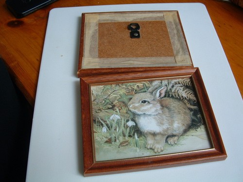 wood and glass country animals picture frames - Picture 2 of 5