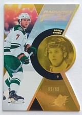 2023-24 SPx Radiance FX Gold Brock Faber /99 Minnesota Wild 
