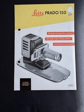 #A0649-Leica Leitz Prado 150 istruzioni