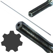 Asta trasmissione 7 Denti Ø 7 mm 153 cm per decespugliatore Oleo Mac Efco Emak